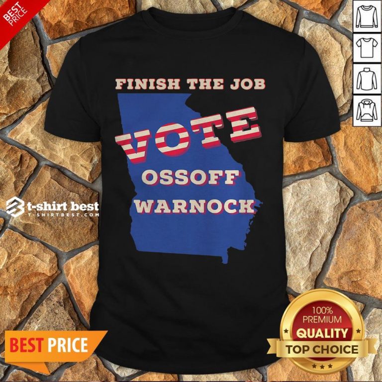 Official Ossoff Warnock Vote Georgia Senate Shirt