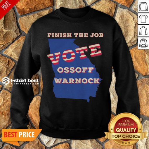 Official Ossoff Warnock Vote Georgia Senate Sweatshirt