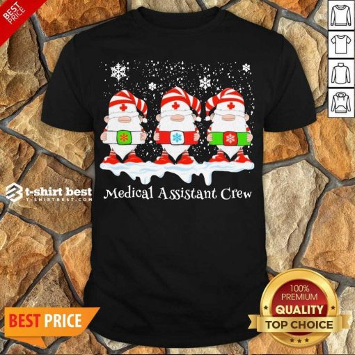 Premium Gnome Nurse Medical Assistant Crew Merry Christmas 2020 Shirt - Design By 1tees.com