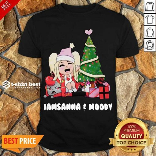 Pretty Sanna Iamsanna E Moody Christmas Shirt - Design By 1tees.com