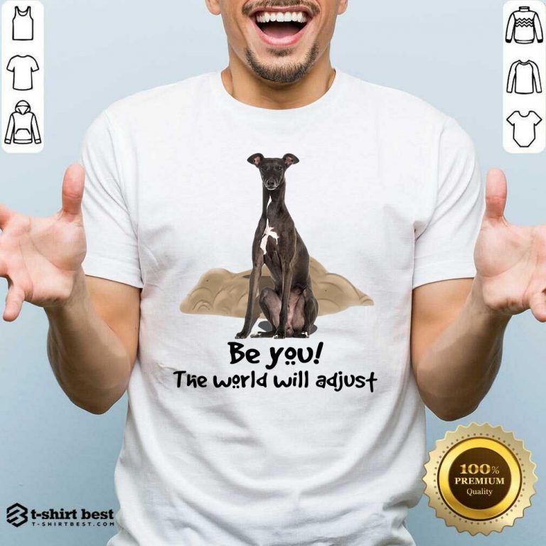 Top Greyhound Be You The World Will Adjust Shirt