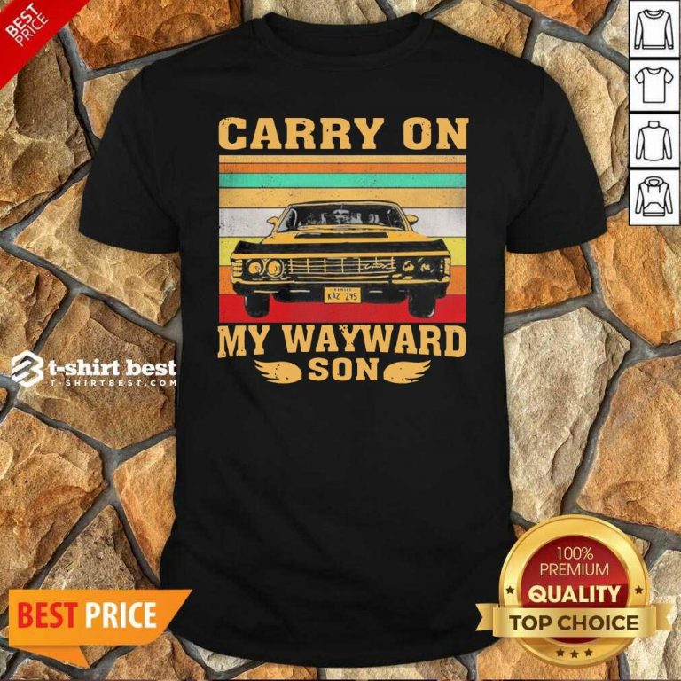 Awesome Carryon My Wayward Son Vintage Shirt - Design By 1tees.com