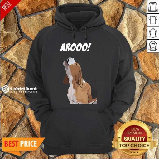 Aroo Beagle Hoodie - Design By 1tees.com