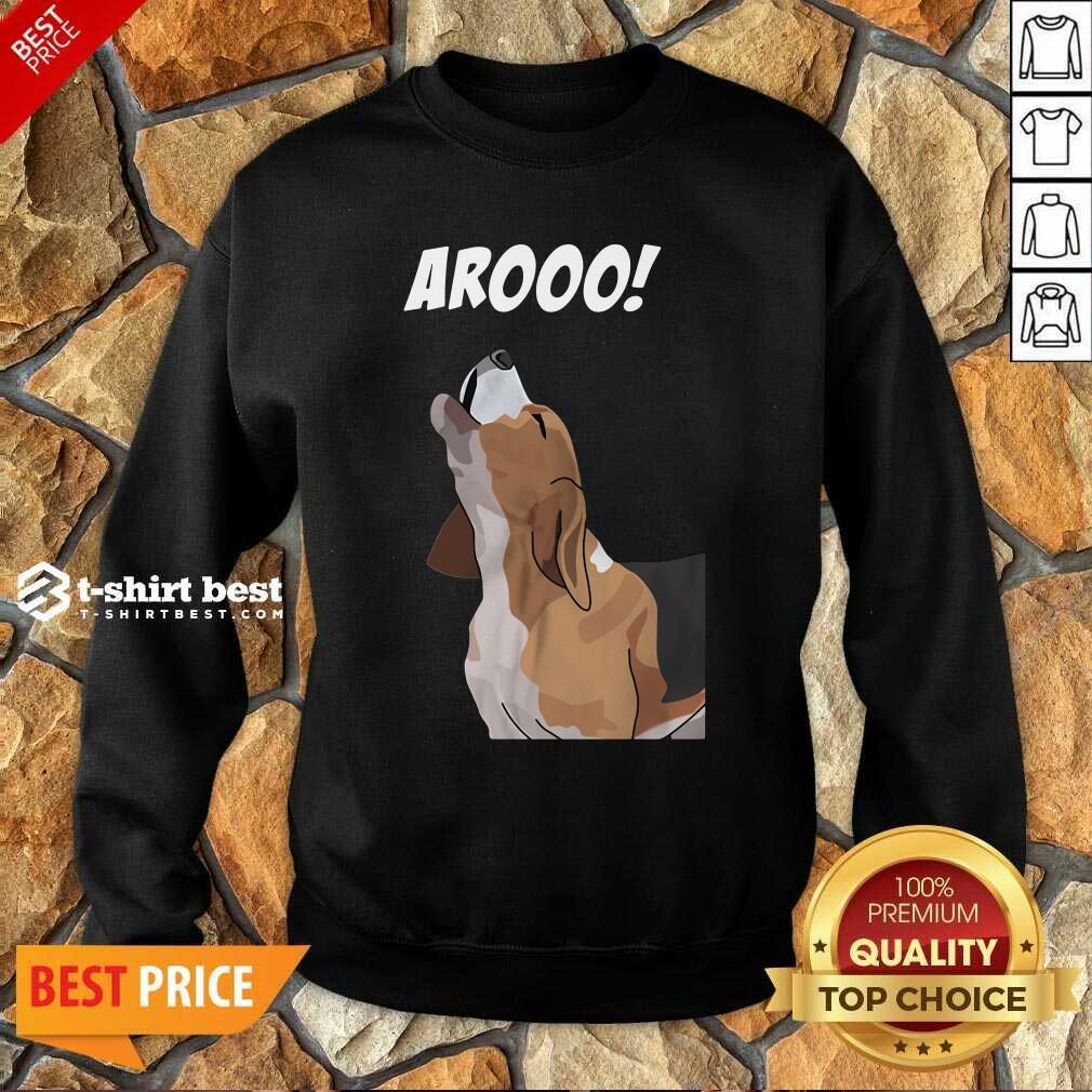 Aroo Beagle Sweatshirt - Design By 1tees.com