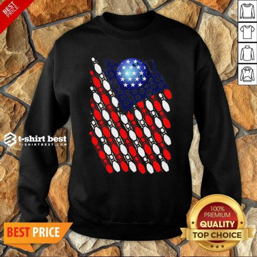 Bowling American Flag 2020 Sweatshirt - Design By 1tees.com