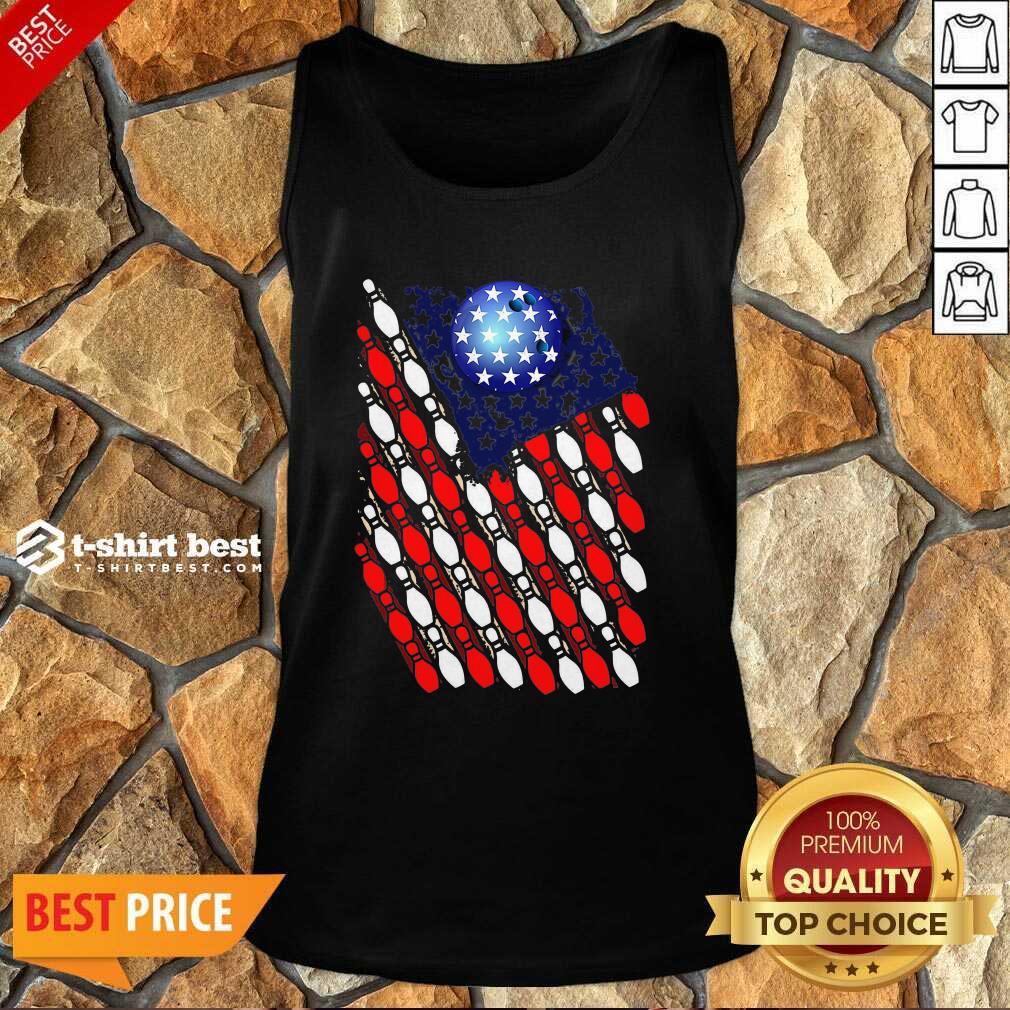 Bowling American Flag 2020 Tank Top - Design By 1tees.com