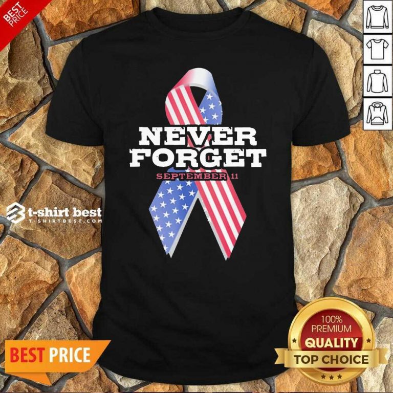 Breast Cancer American Never Forget September 11 Shirt - Design By 1tees.com