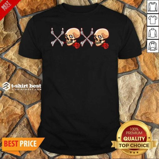 Xoxo Skull Shirt - Design By 1tees.com