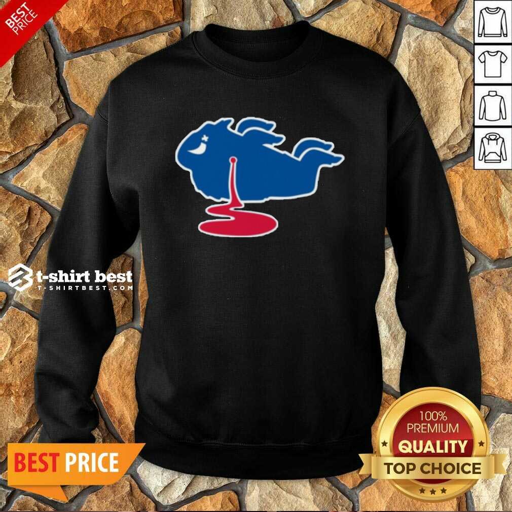 Buffalo Bills Shot Dead Logo Sweatshirt - Design By 1tees.com