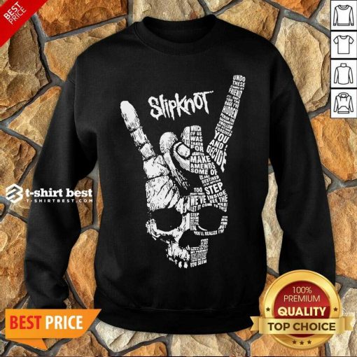 Rock Hand Skull Slipknot Sweatshirt - Design By 1tees.com
