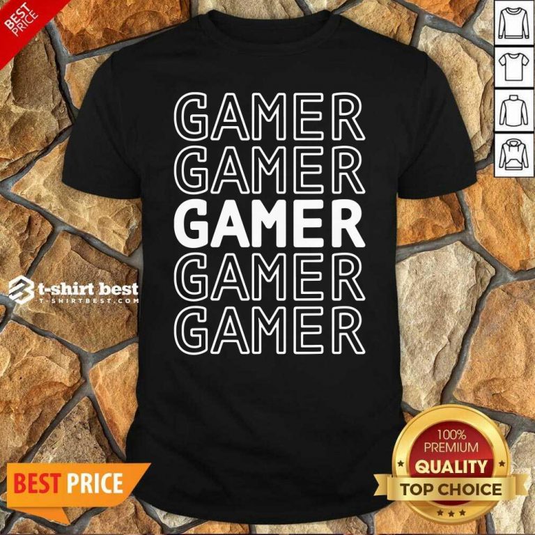 Gaming Gamer Shirt - Design By 1tees.com