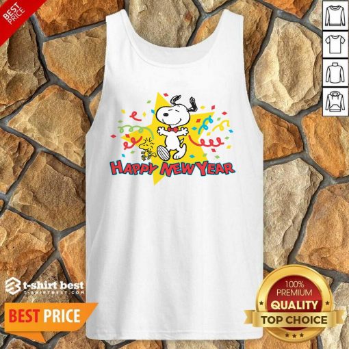 Snoopy Happy New Year Tank Top - Design By 1tees.com