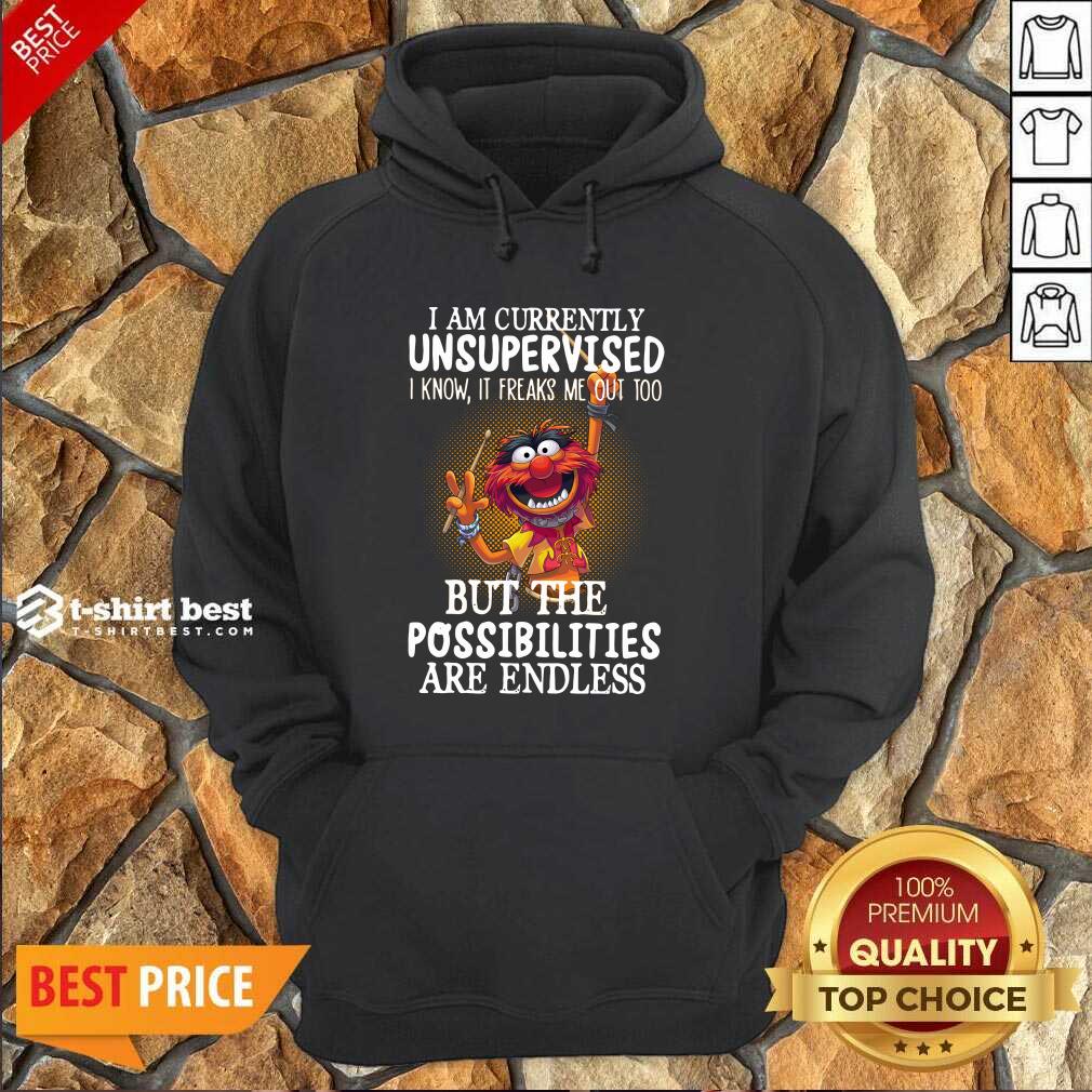 Muppets I Am Currently Unsupervised But The Possibilities Are Endless Hoodie - Design By 1tees.com