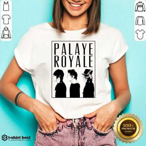 Palaye Royale Merch Silhouette V-neck - Design By 1tees.com