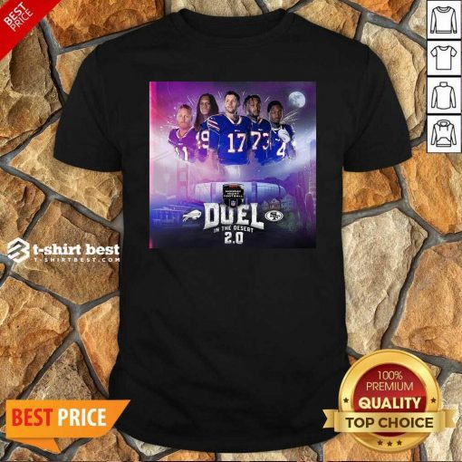 Buffalo Bills Monday Night Football Duel In The Desert 2.0 Shirt - Design By 1tees.com