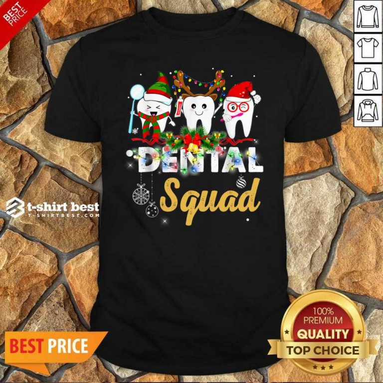 Hot Dental Sq uad Merry Christmas Shirt- Design By 1tees.com