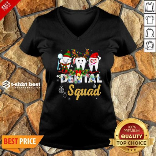 Dental Squad Merry Christmas V-neck - Design By 1tees.com