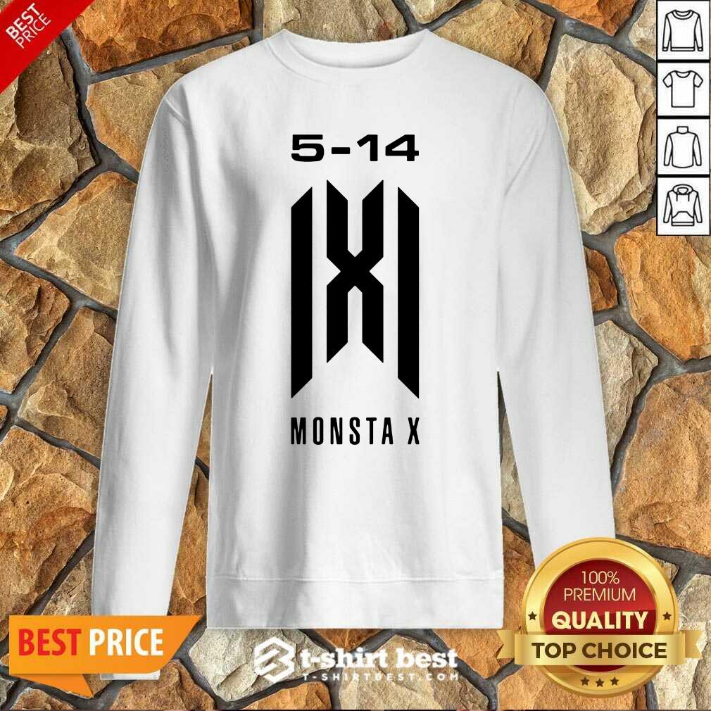 Monsta X Merch Monsta X 5 14 Anniversary Sweatshirt - Design By 1tees.com