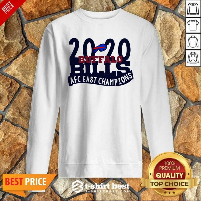 2020 Buffalo Bills Afc East Champions Sweatshirt - Design By 1tees.com