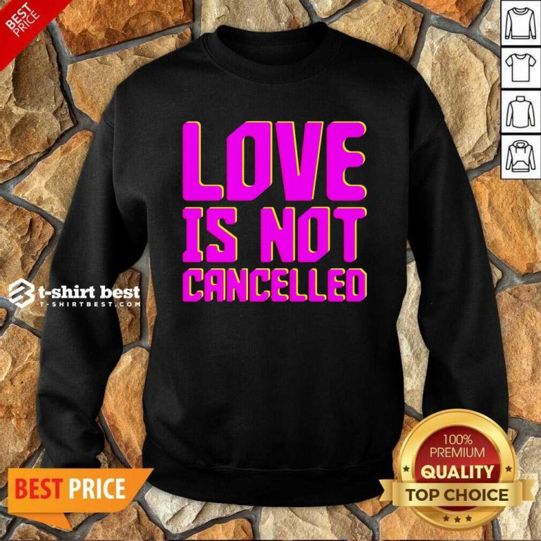 Love Is Not Cancelled 2020 Sweatshirt - Design By 1tees.com