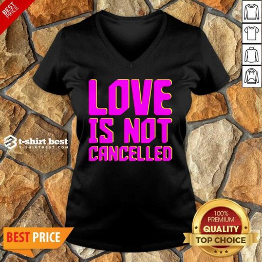 Love Is Not Cancelled 2020 V-neck - Design By 1tees.com