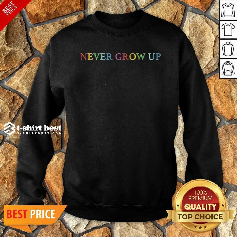 Original Baylen Levine Merch Never Grow Up Shirt - T-shirt Best