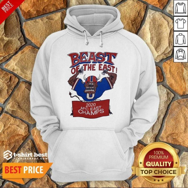 Beast Of The East 2020 Afc East Champs Hoodie - Design By 1tees.com