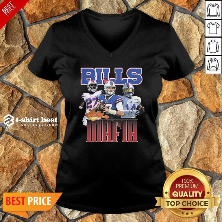 Buffalo Bills Mafia Nfl V-neck - Design By 1tees.com