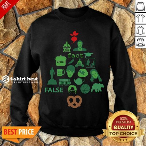 Dunder Mifflin The Office Christmas Tree Sweatshirt - Design By 1tees.com