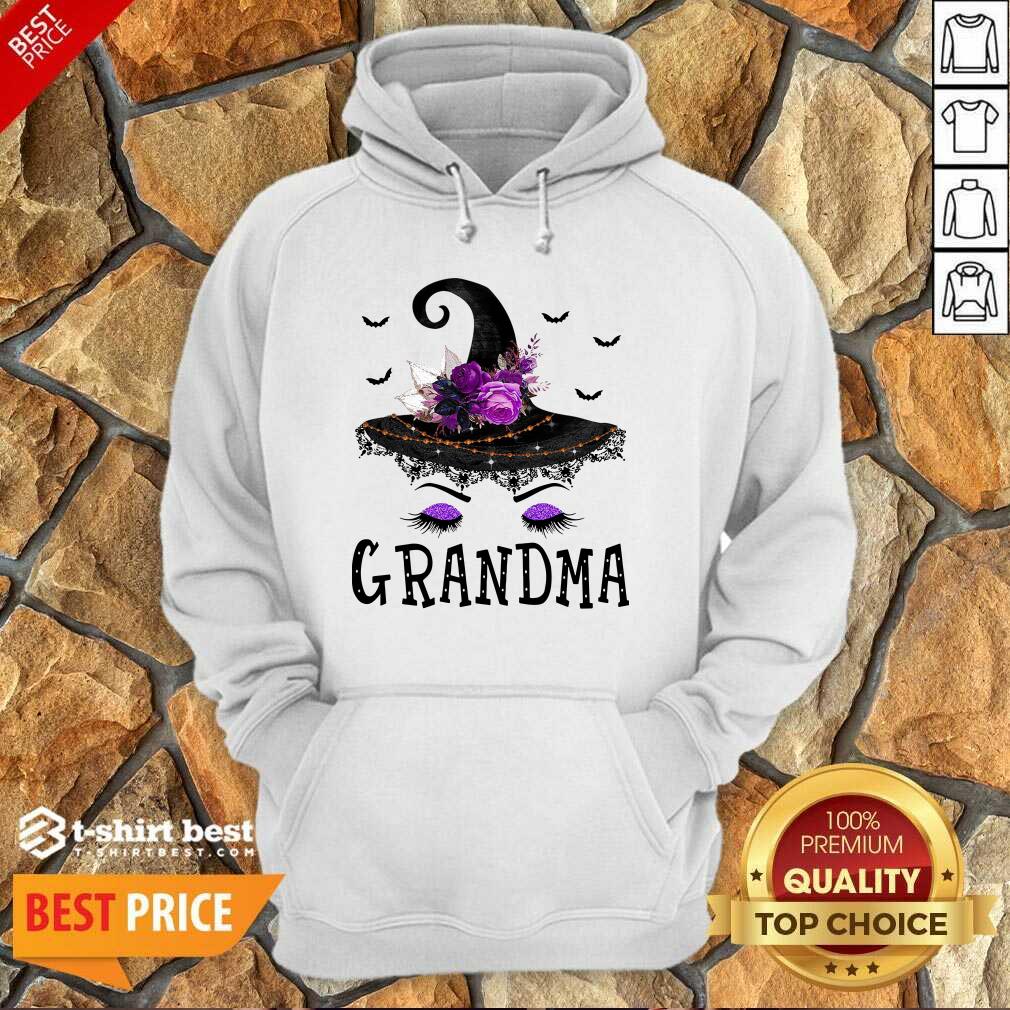 Grandma Witch Hat Halloween Hoodie - Design By 1tees.com