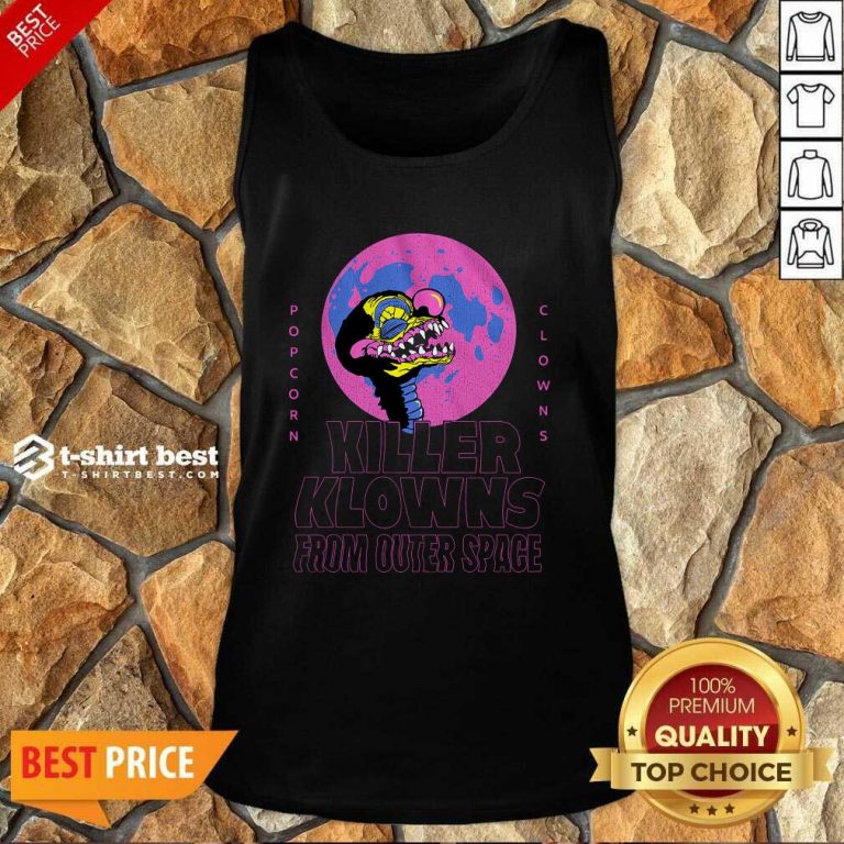 Popcorn Clowns Killer Klowns From Outer Space Tank Top - Design By 1tees.com