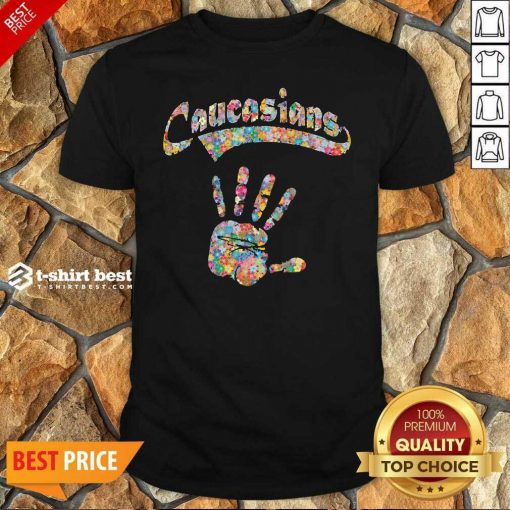Perfect Floral Hand Caucasians Shirt - Design By 1tees.com