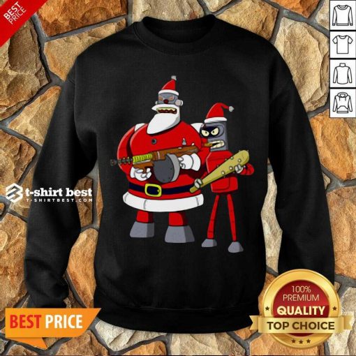 Future Futurama Ugly Christmas Sweatshirt - Design By 1tees.com
