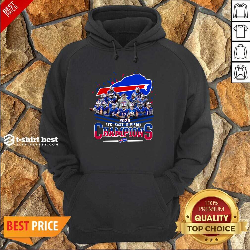 Buffalo Bills 2020 AFC East Division Champions Hoodie - Design By 1tees.com