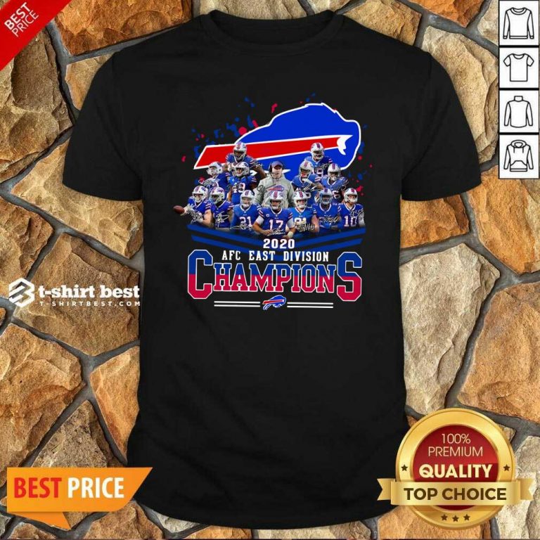 Buffalo Bills 2020 AFC East Division Champions Shirt - Design By 1tees.com