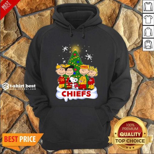 Snoopy The Peanuts Kansas City Chiefs Christmas Hoodie - Design By 1tees.com