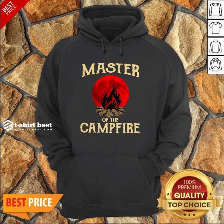 Master Of The Campfire Hoodie - Design By 1tees.com
