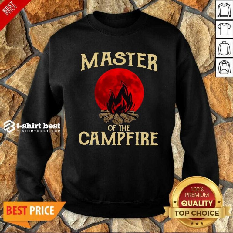 Master Of The Campfire Sweatshirt - Design By 1tees.com