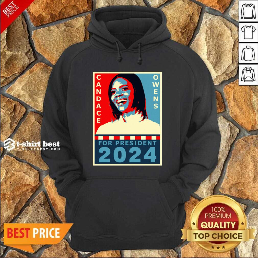 Candace Owens For President 2024 Hoodie - Design By 1tees.com