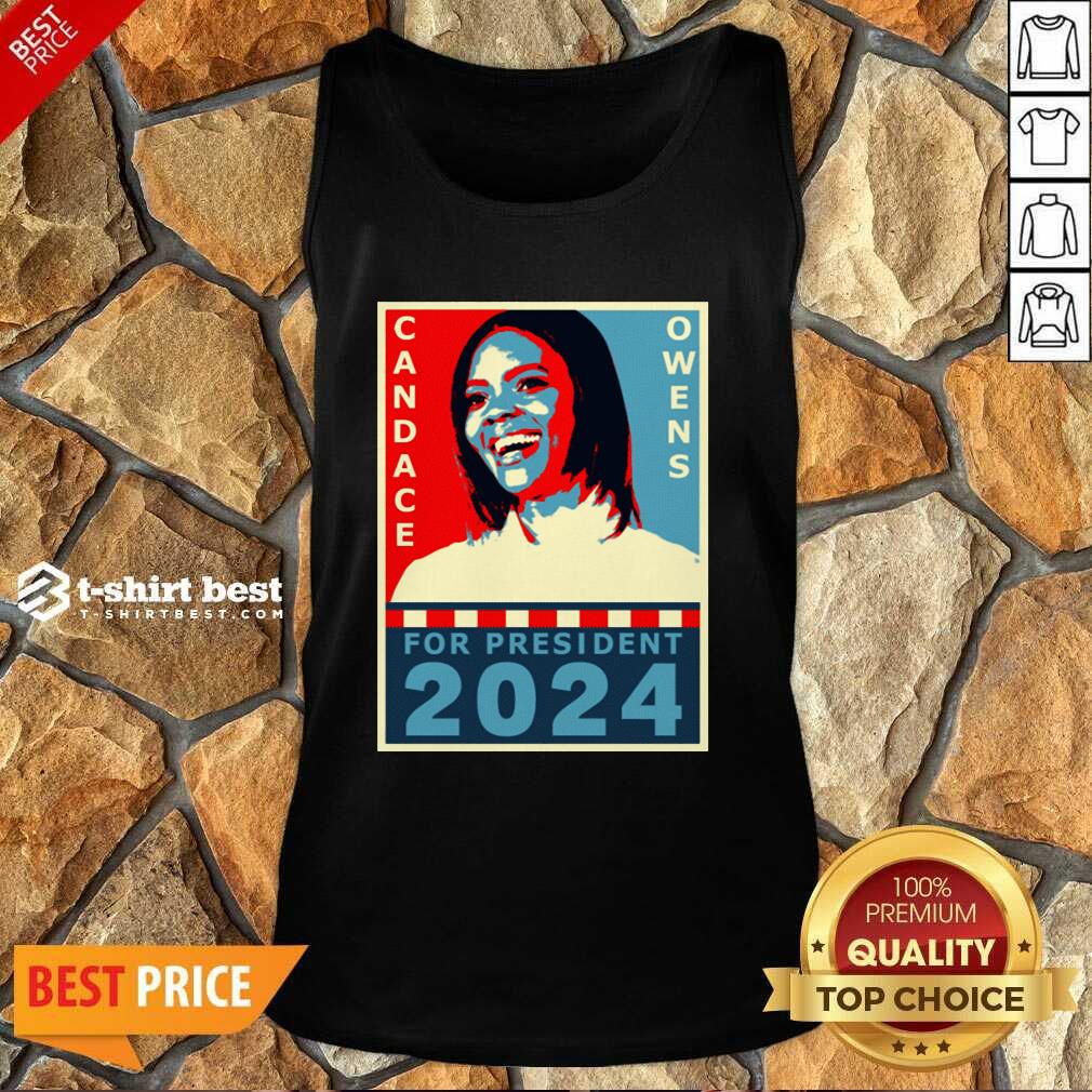 Candace Owens For President 2024 Tank Top - Design By 1tees.com