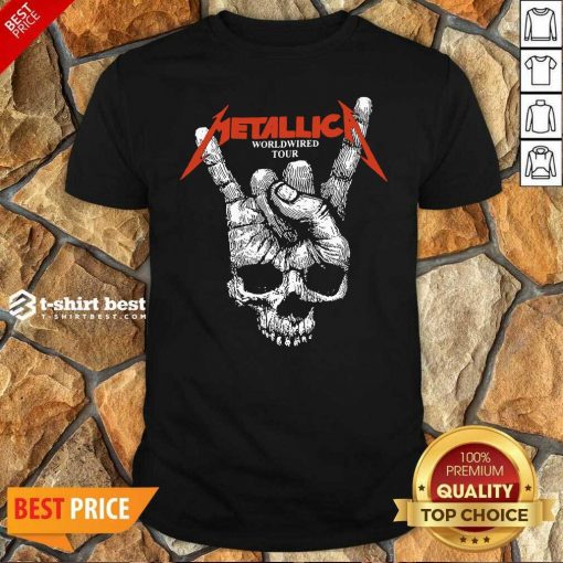 Hair Metallica Worldwired Tour Shirt - Design By 1tees.com