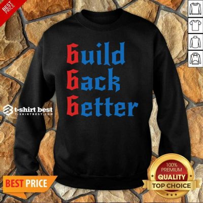 Build Back Better 666 Anti Globalist Sweatshirt - Design By 1tees.com