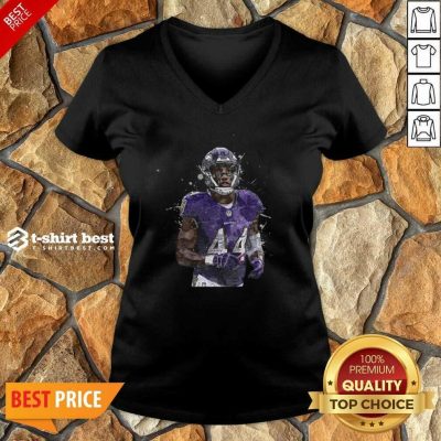 Baltimore Ravens Football Players 44 NFL Playoffs V-neck - Design By 1tees.com