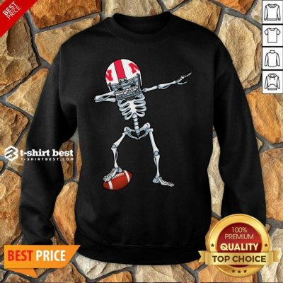 Skeleton Dabbing Nebraska Cornhuskers Sweatshirt - Design By 1tees.com