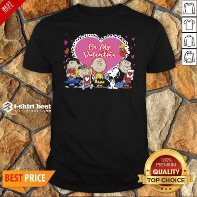 The Peanuts Be My Valentine Shirt - Design By 1tees.com
