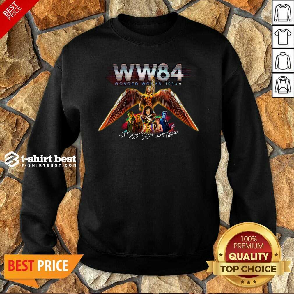 WW84 Wonder Woman 1984 Signatures Sweatshirt - Design By 1tees.com
