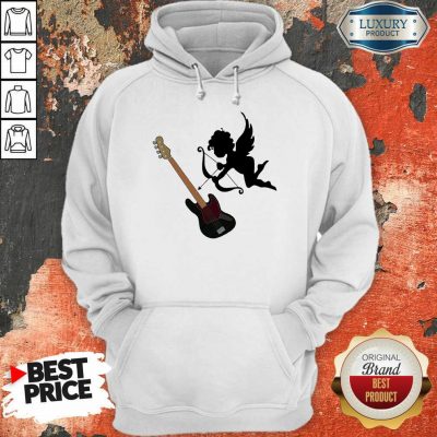 Reluctant Cupid Angles 1 Guitar Hoodie - Design by T-shirtbest.com