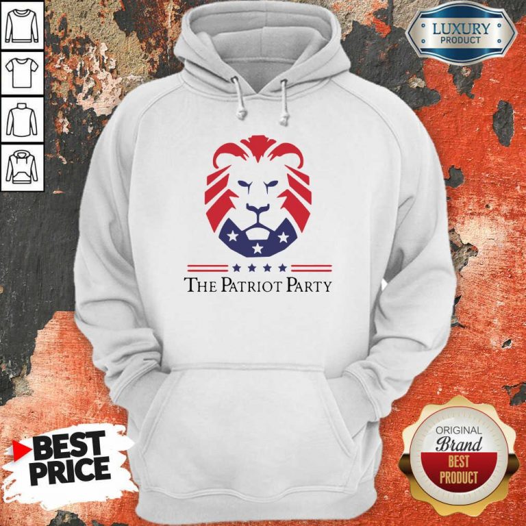 Terrific New Patriot Party Pride 2021 America Hoodie - Design by T-shirtbest.com