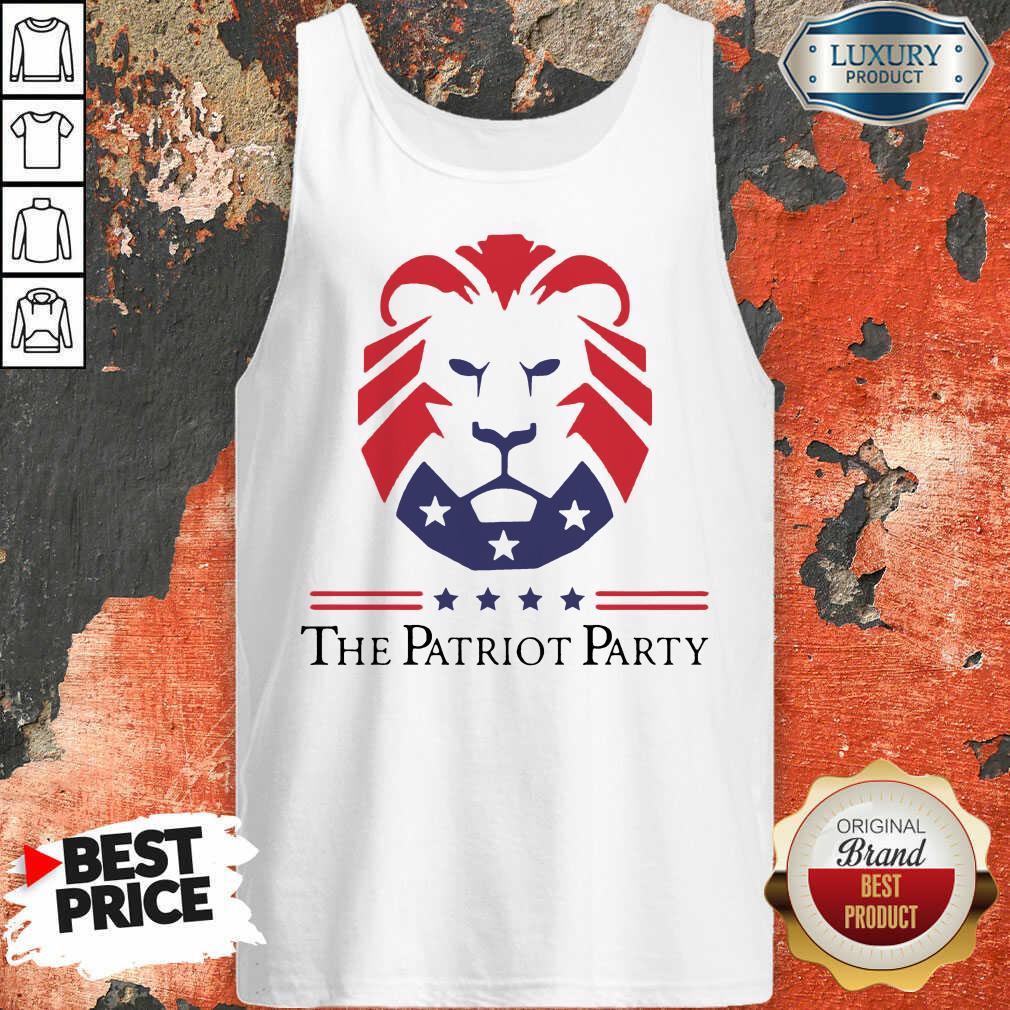 Terrific New Patriot Party Pride 2021 America Tank Top - Design by T-shirtbest.com