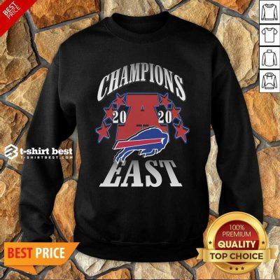 Champions 2020 Buffalo Bills East Sweatshirt - Design By 1tees.com